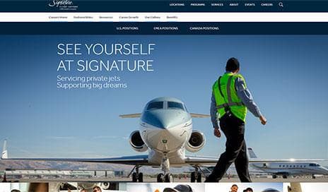 Signature Flight Support - Aviation Management System